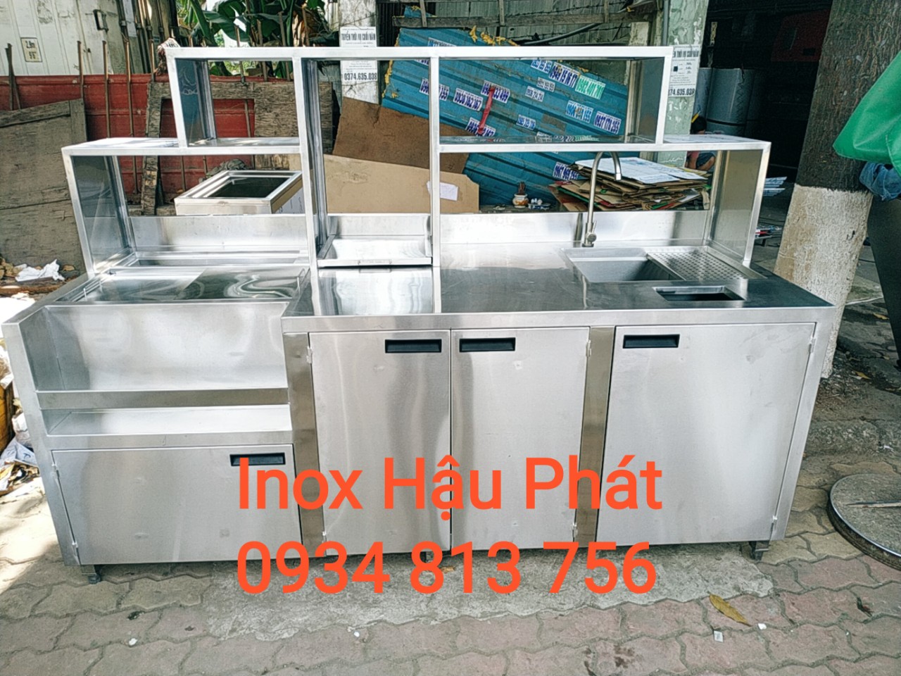 Báo giá Quầy pha chế, Quầy cà phê , Quầy bar , Được thiết kế và sản xuất tại xưởng