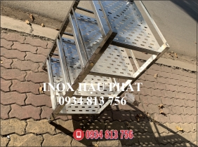 KỆ INOX 4 TẦNG 
