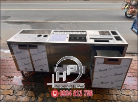 QUẦY BAR NGANG 2M ĐẦY ĐỦ CÔNG NĂNG, THIẾT KẾ THEO NHU CẦU