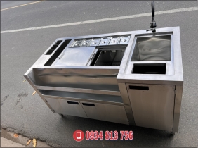 QUẦY BAR, QUẦY PHA CHẾ 1M4 PHÙ HỢP KHÔNG GIAN HẸP
