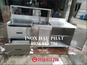 QUẦY BAR, QUẦY PHA CHẾ, QUẦY TRÀ SỮA  CÓ VÒI TRÁNG LY TỰ ĐỘNG