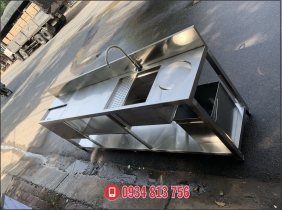 quầy pha chế inox mẫu 3