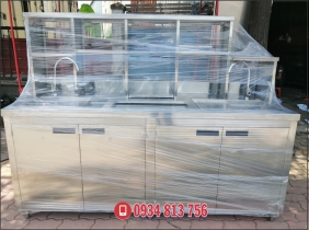 Quầy pha chế trà sữa