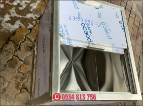 thùng đựng đá inox 304 có chân 