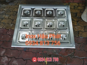THÙNG GIỮ LẠNH 12 KHAY TOPPING 1/6