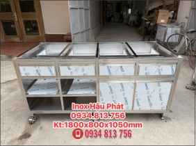 TỦ 8 HỘC KÉO 2 MẶT CÓ TẦNG GIỮA ĐƯỢC SẢN XUẤT TRỰC TIẾP TẠI XƯỞNG