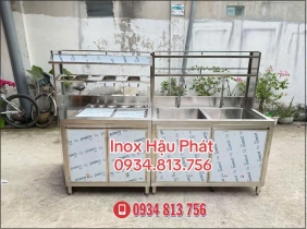  TỦ BỒN RỬA + TỦ THÙNG ĐÁ FULL INOX 304 ĐƯỢC THIẾT KẾ VÀ SẢN XUẤT TRỰC TIẾP TẠI XƯỞNG