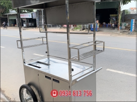 xe đẩy bán cà phê mang đi